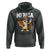 Merica Cat Hoodie Funny 4th of July Hot Dog and Fireworks Patriotic USA Flag - Wonder Print Shop