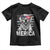 Merica Golden Retriever Toddler T Shirt Patriotic Dog US Flag 4th Of July - Wonder Print Shop