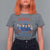 Vintage Feminist Americana T Shirt For Women Democracy Is Dying But Hey Nice Fireworks Funny 4th Of July