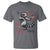 Feral and Free Dancing Raccoon T Shirt Funny 4th July Patriotic Animal US Flag and Fireworks - Wonder Print Shop