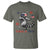 Feral and Free Dancing Raccoon T Shirt Funny 4th July Patriotic Animal US Flag and Fireworks - Wonder Print Shop