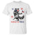 Feral and Free Dancing Raccoon T Shirt Funny 4th July Patriotic Animal US Flag and Fireworks - Wonder Print Shop