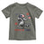 Feral and Free Dancing Raccoon Toddler T Shirt Funny 4th July Patriotic Animal US Flag and Fireworks - Wonder Print Shop