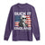 Funny George Washington Long Sleeve Shirt Suck It England Bold Patriotic 4th of July 1776