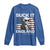 Funny George Washington Long Sleeve Shirt Suck It England Bold Patriotic 4th of July 1776
