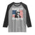 Funny George Washington Raglan Shirt Suck It England Bold Patriotic 4th of July 1776