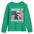 Funny George Washington Youth Sweatshirt Suck It England Bold Patriotic 4th of July 1776