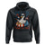 Funny Goose 4th of July Hoodie Chill the Fourth Out Patriotic Humor with Summer Vibes