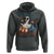 Funny Goose 4th of July Hoodie Chill the Fourth Out Patriotic Humor with Summer Vibes