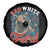 Red White and Feral Raccoon Spare Tire Cover Funny Patriotic Fireworks Wild 4th of July Vibes - Wonder Print Shop