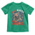 Red White and Feral Raccoon Toddler T Shirt Funny Patriotic Fireworks Wild 4th of July Vibes - Wonder Print Shop