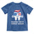 Funny Patriotic Dentist Toddler T Shirt Making Teeth Great Again America Oral Health Toothpaste Hair - Wonder Print Shop