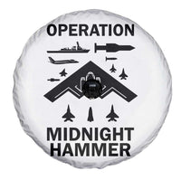 Operation Midnight Hammer Military Spare Tire Cover Tactical Warfare Jets Bombers - Wonder Print Shop