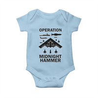 Operation Midnight Hammer Military Baby Onesie Tactical Warfare Jets Bombers - Wonder Print Shop