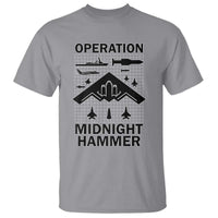 Operation Midnight Hammer Military T Shirt Tactical Warfare Jets Bombers - Wonder Print Shop