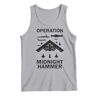Operation Midnight Hammer Military Tank Top Tactical Warfare Jets Bombers - Wonder Print Shop