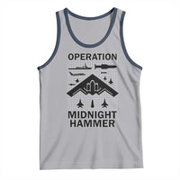 Operation Midnight Hammer Military Tank Top Tactical Warfare Jets Bombers - Wonder Print Shop