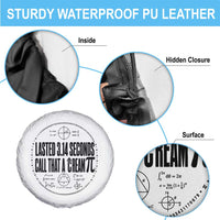 Lasted 3 14 Seconds Call That A Cream Pi Spare Tire Cover Funny Math Joke Adult Humor Pi Day Gift