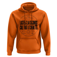 Lasted 3 14 Seconds Call That A Cream Pi Hoodie Funny Math Joke Adult Humor Pi Day Gift