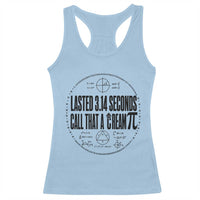 Lasted 3 14 Seconds Call That A Cream Pi Racerback Tank Top Funny Math Joke Adult Humor Pi Day Gift