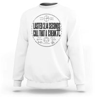 Lasted 3 14 Seconds Call That A Cream Pi Sweatshirt Funny Math Joke Adult Humor Pi Day Gift