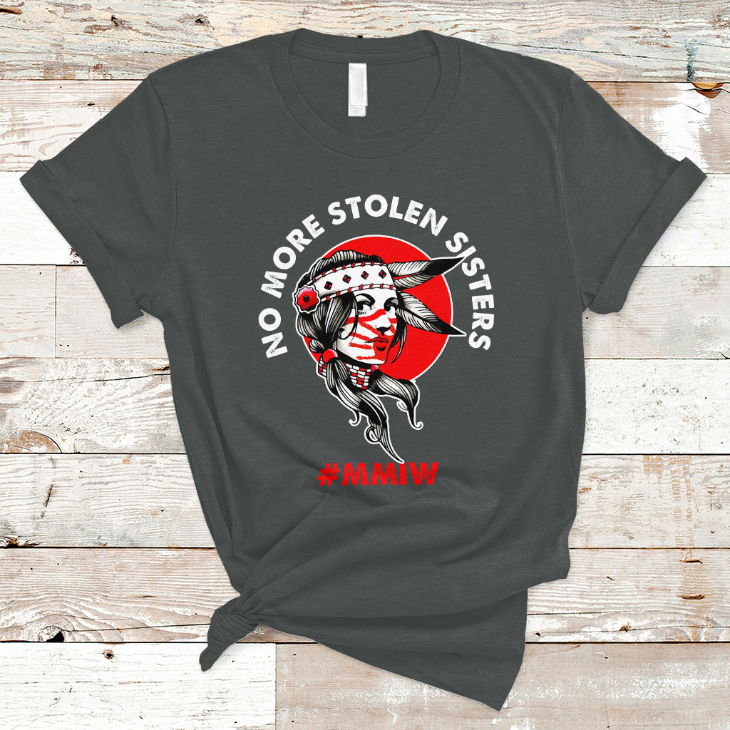 Indigenous Women MMIW Awareness T Shirt No More Stolen Sisters - Wonder Print Shop