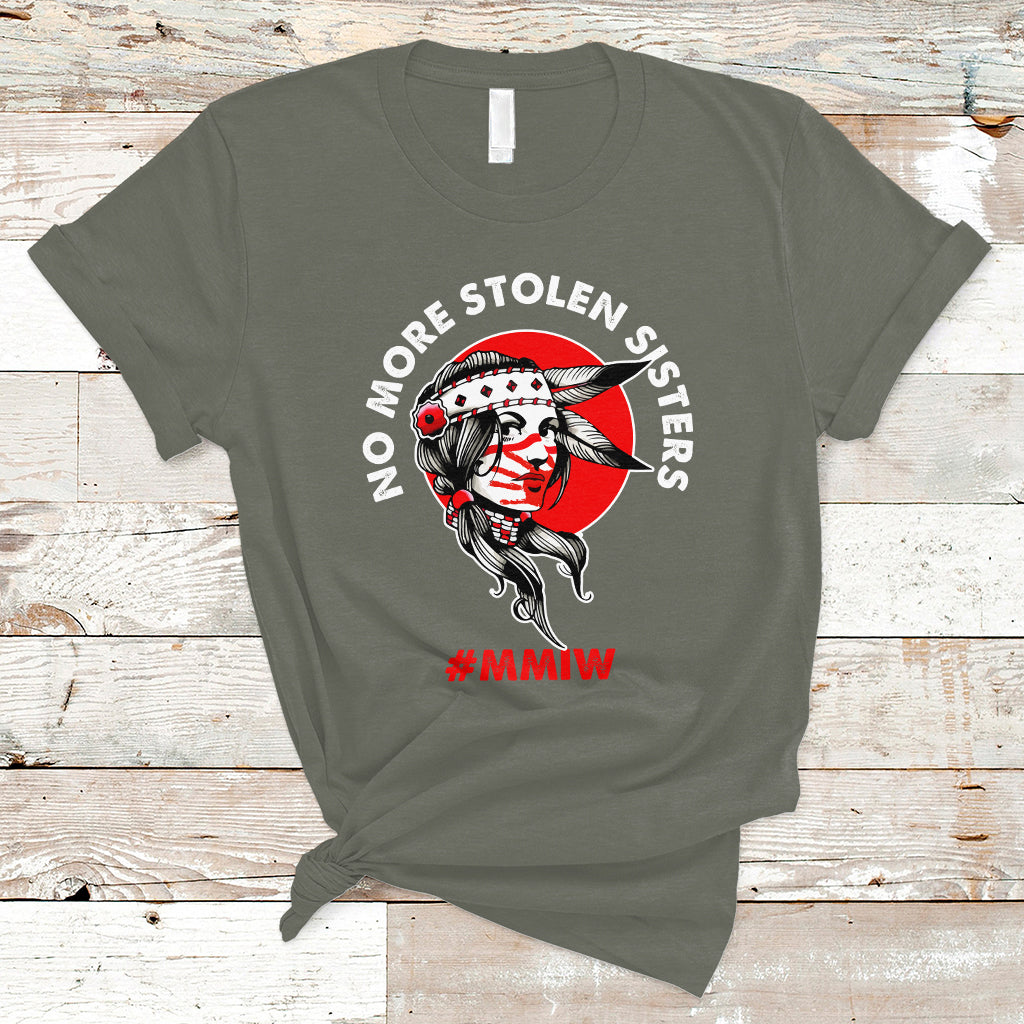 Indigenous Women MMIW Awareness T Shirt No More Stolen Sisters - Wonder Print Shop
