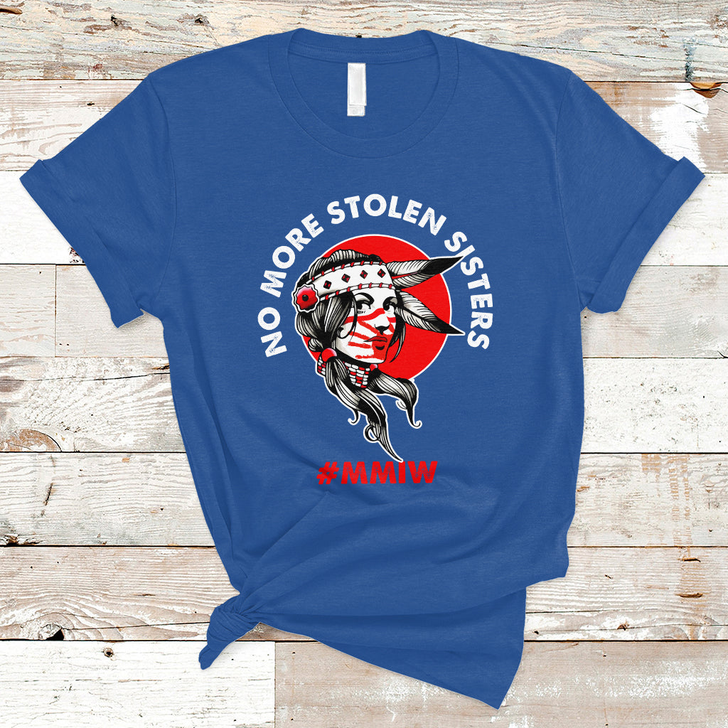 Indigenous Women MMIW Awareness T Shirt No More Stolen Sisters - Wonder Print Shop