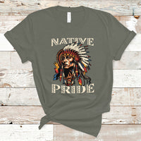 Native American T Shirt Native Pride Indigenous American Indians - Wonder Print Shop