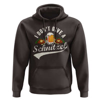 Funny Oktoberfest Drinking Hoodie I Don't Give a Schnitzel German Beer Festival