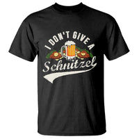 Funny Oktoberfest Drinking T Shirt I Don't Give a Schnitzel German Beer Festival - Wonder Print Shop