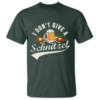 Funny Oktoberfest Drinking T Shirt I Don't Give a Schnitzel German Beer Festival - Wonder Print Shop