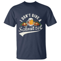 Funny Oktoberfest Drinking T Shirt I Don't Give a Schnitzel German Beer Festival - Wonder Print Shop
