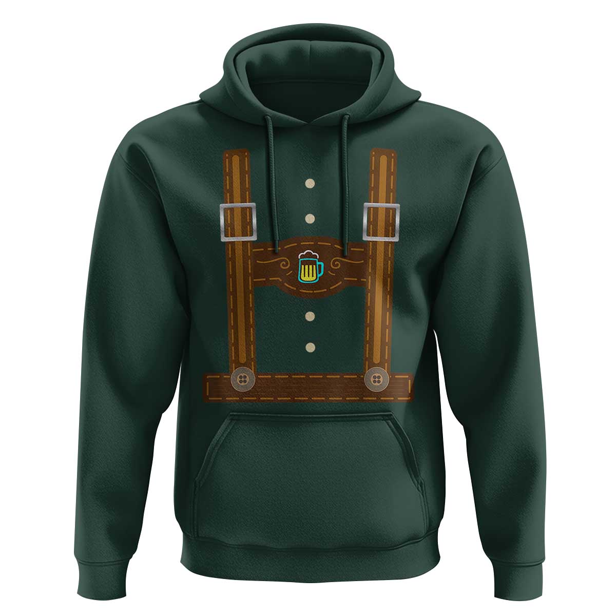 Oktoberfest Lederhosen Costume Hoodie German Beer Festival