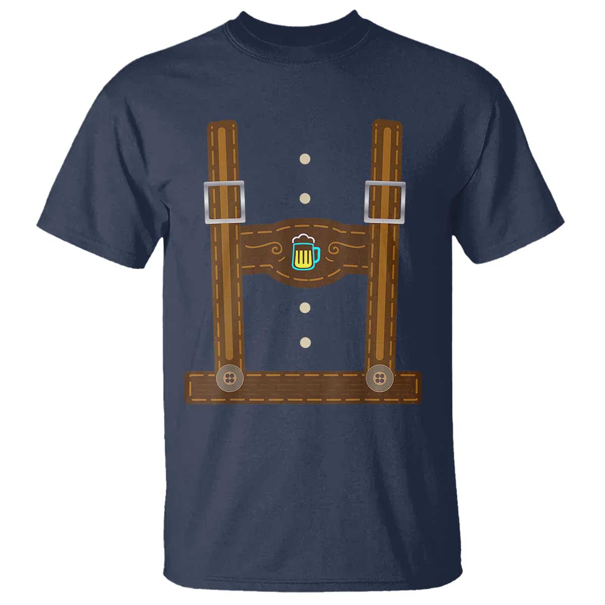 Oktoberfest Lederhosen Costume T Shirt German Beer Festival - Wonder Print Shop