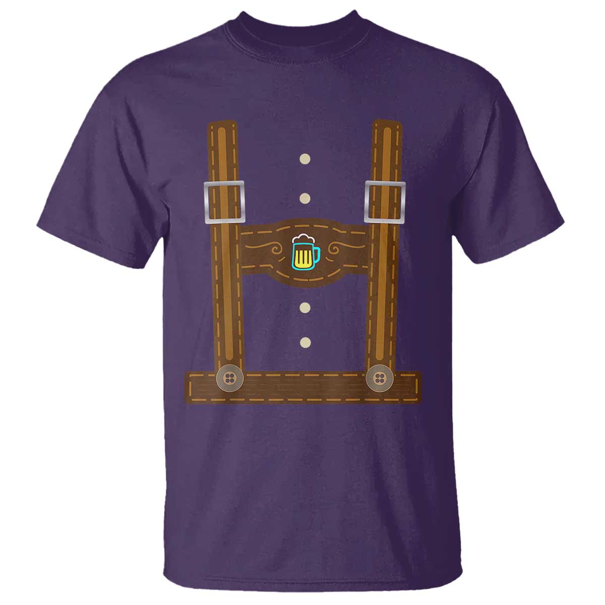 Oktoberfest Lederhosen Costume T Shirt German Beer Festival - Wonder Print Shop
