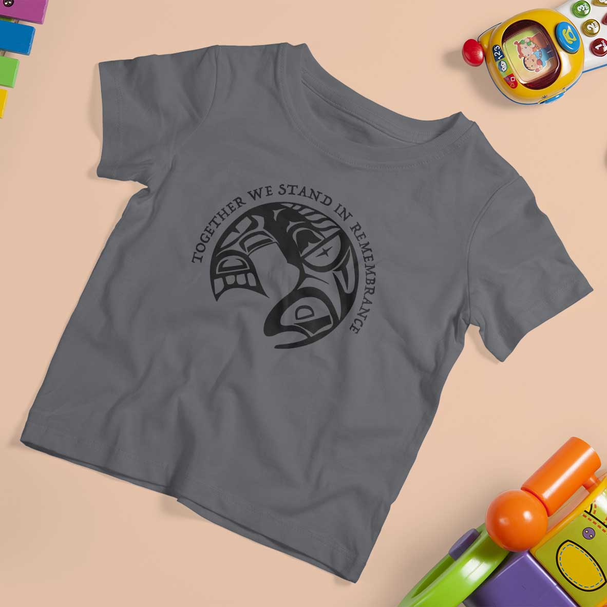 Orange Unity Day T Shirt For Kid Together We Stand In Remembrance Native American Every Child - Wonder Print Shop