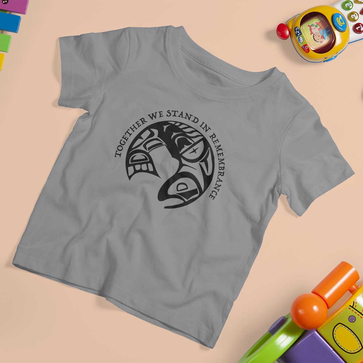 Orange Unity Day T Shirt For Kid Together We Stand In Remembrance Native American Every Child - Wonder Print Shop