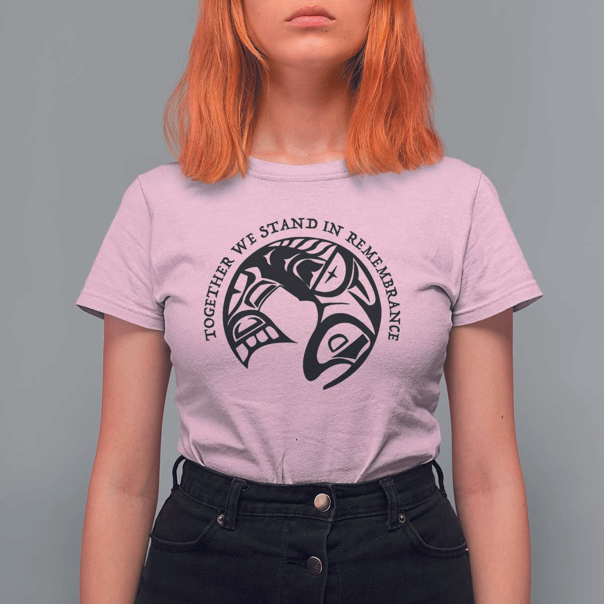 Orange Unity Day T Shirt For Women Together We Stand In Remembrance Native American Every Child - Wonder Print Shop