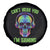 Skull Gamer Spare Tire Cover Can't Hear You I'm Gaming Funny Video Game Lover Player