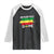Black History Month Raglan Shirt Unapologetically Dope Melanin Afro Black Pride