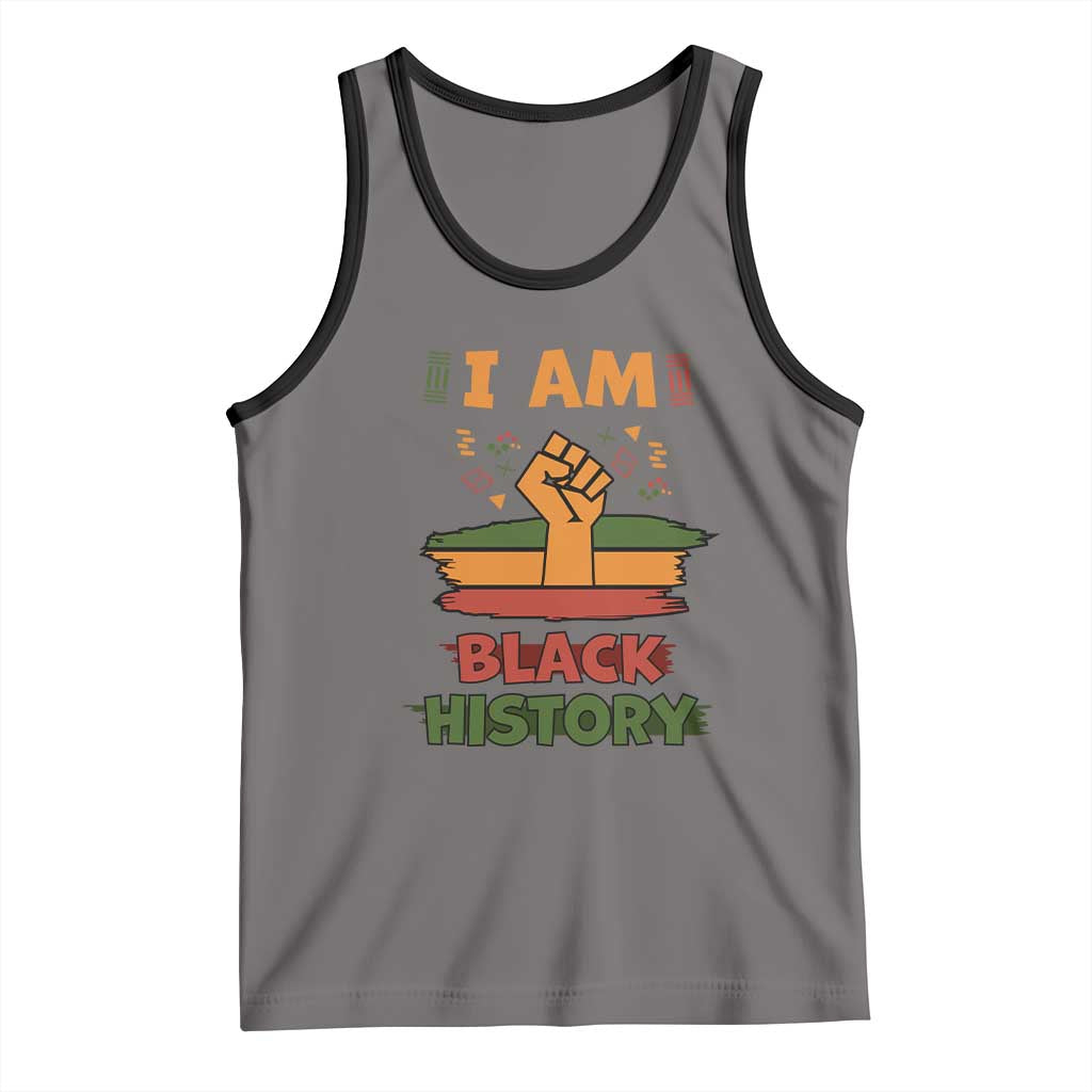 I Am Black History Tank Top African American Pride Celebration Month