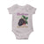 Fresh Juicy Blackberries Baby Onesie Retro Vintage Backberry Farmers Market