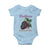 Fresh Juicy Blackberries Baby Onesie Retro Vintage Backberry Farmers Market