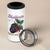 Fresh Juicy Blackberries 4 in 1 Can Cooler Tumbler Retro Vintage Backberry Farmers Market