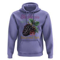 Fresh Juicy Blackberries Hoodie Retro Vintage Backberry Farmers Market