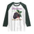 Fresh Juicy Blackberries Raglan Shirt Retro Vintage Backberry Farmers Market
