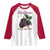 Fresh Juicy Blackberries Raglan Shirt Retro Vintage Backberry Farmers Market