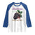 Fresh Juicy Blackberries Raglan Shirt Retro Vintage Backberry Farmers Market