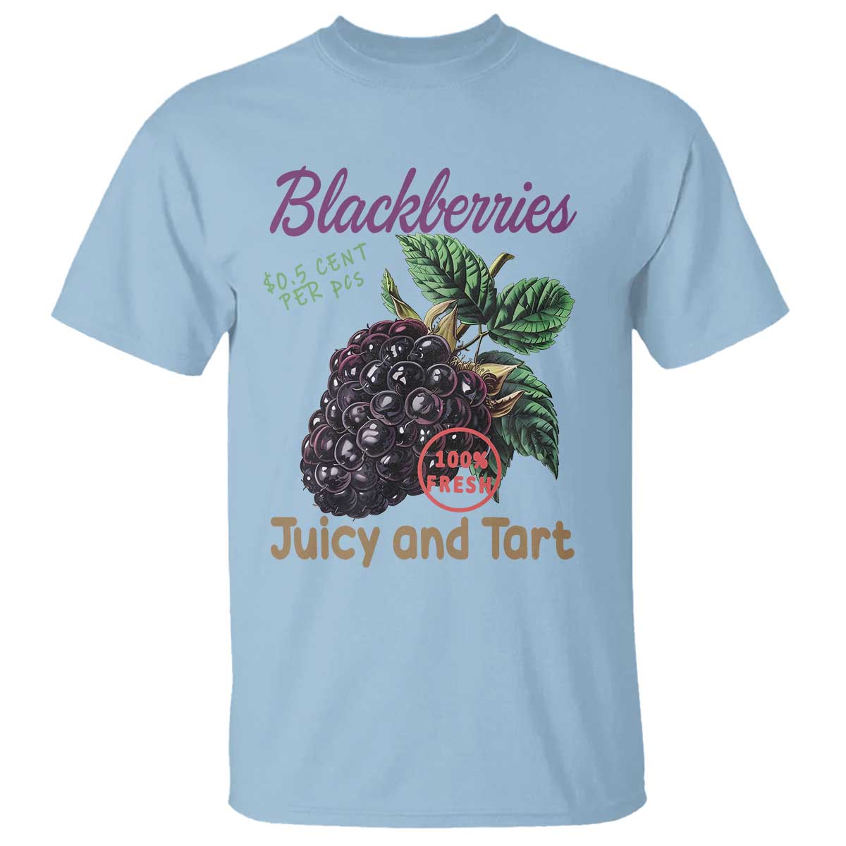 Fresh Juicy Blackberries T Shirt Retro Vintage Backberry Farmers Market